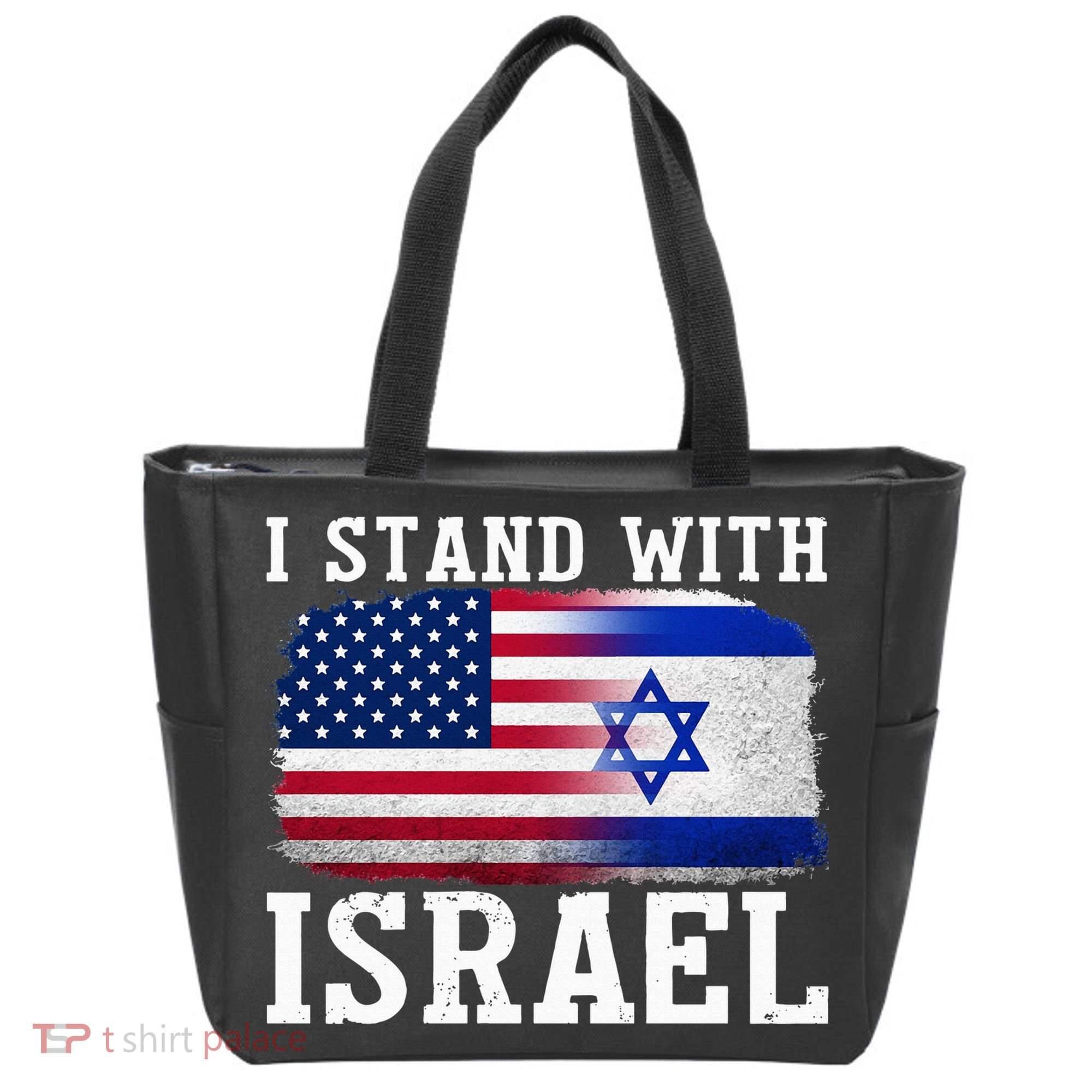 I Stand With Israel Strong Tote Bag