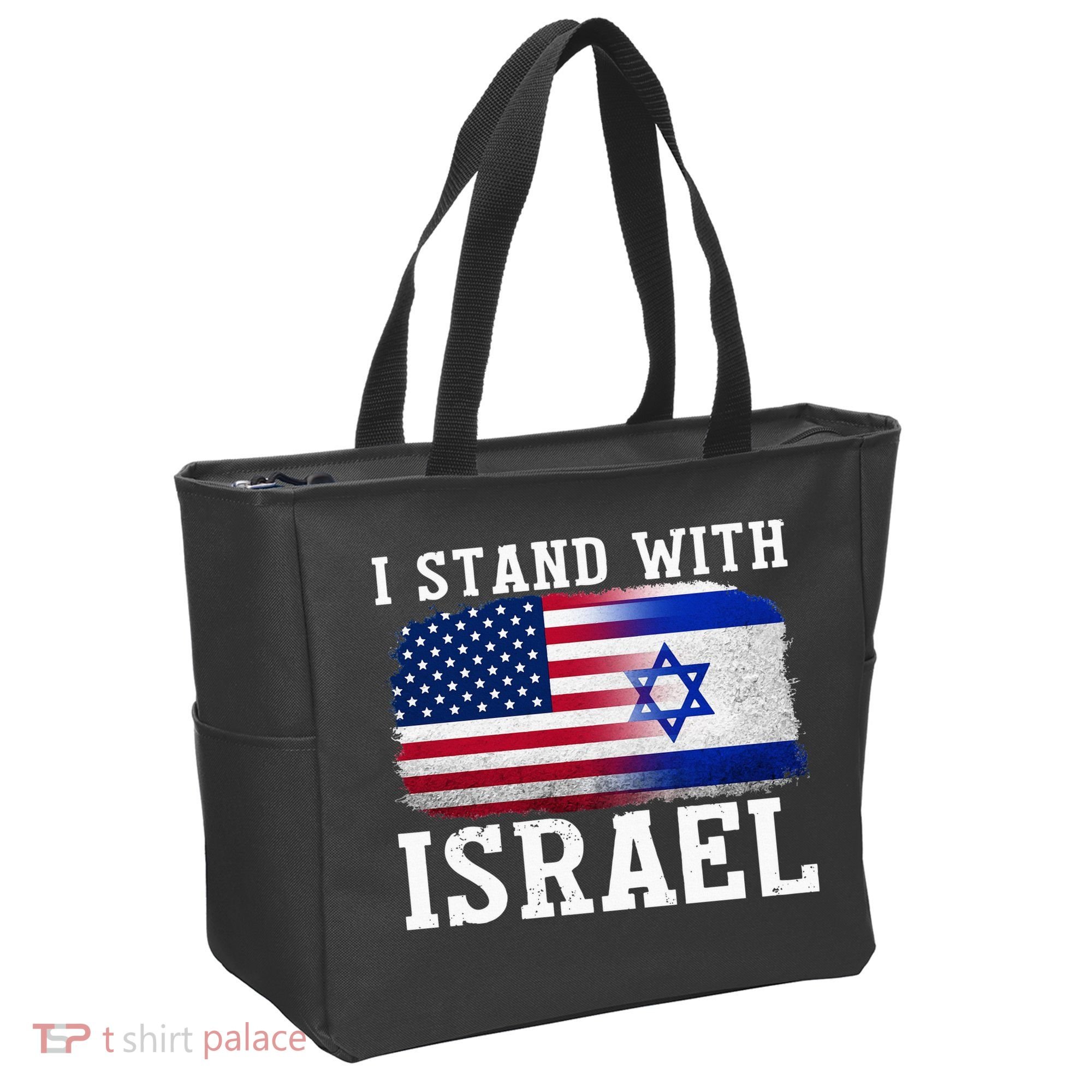 I Stand With Israel Strong Tote Bag