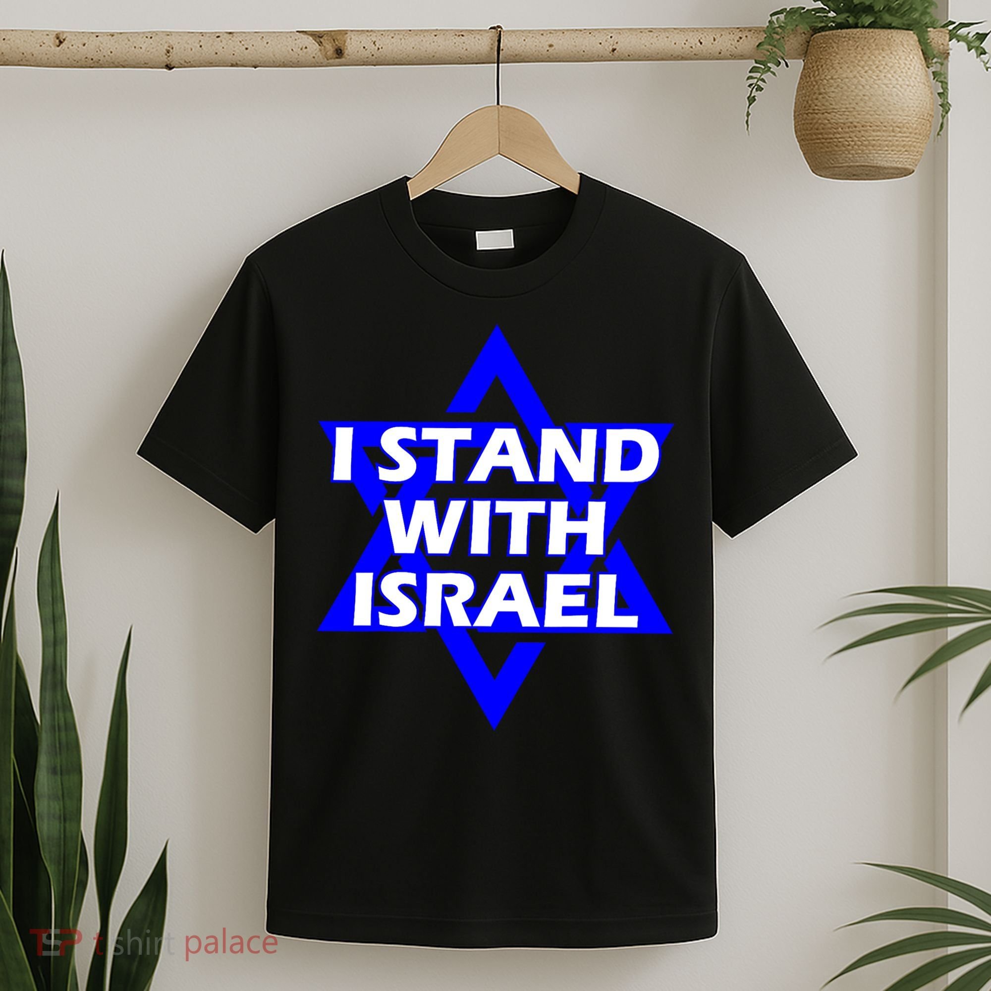 I Stand With Israel Star Of David T-Shirt