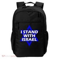I Stand With Israel Star Of David Backpack thumb 0