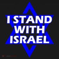 I Stand With Israel Star Of David Women's Hoodie thumb 2
