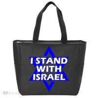 I Stand With Israel Star Of David Tote Bag thumb 0