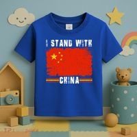 I Stand With China Flag Chinese Flag Great Gift Toddler T-Shirt thumb 3