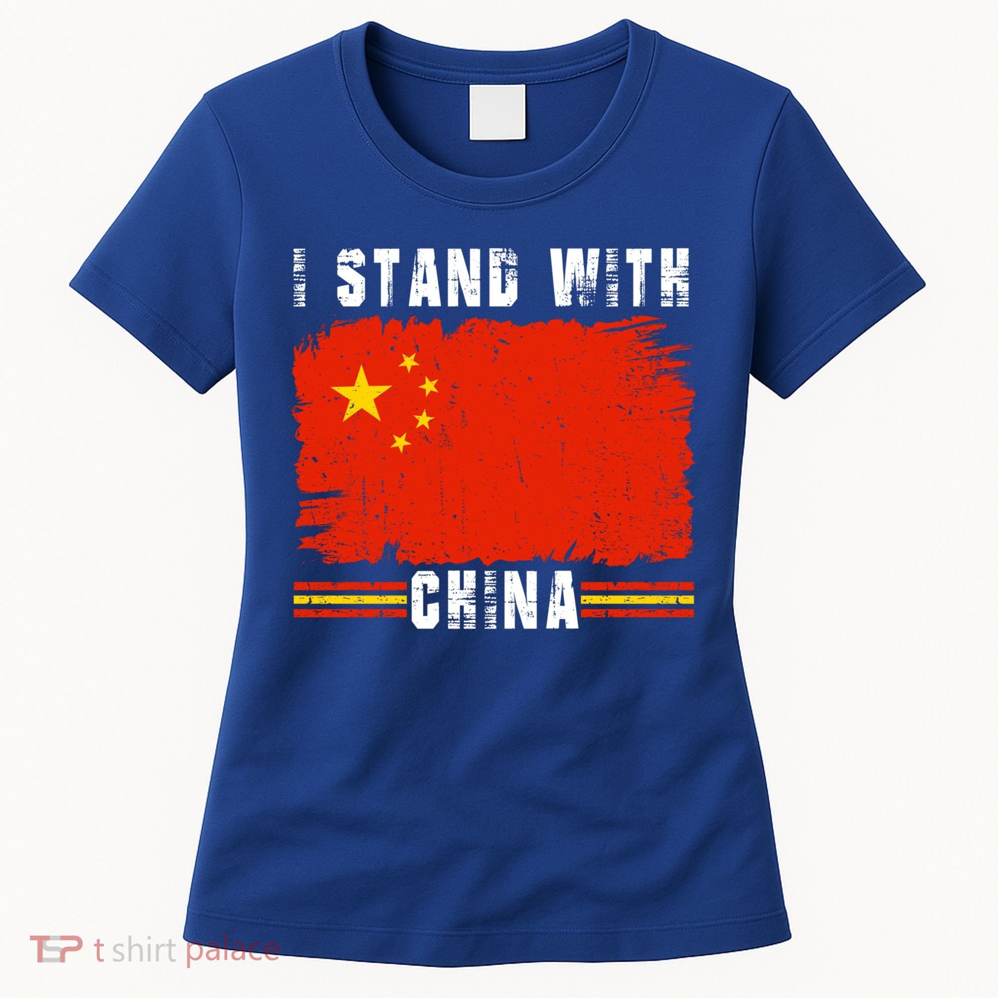 I Stand With China Flag Chinese Flag Great Gift Women's T-Shirt
