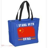 I Stand With China Flag Chinese Flag Great Gift Tote Bag thumb 2