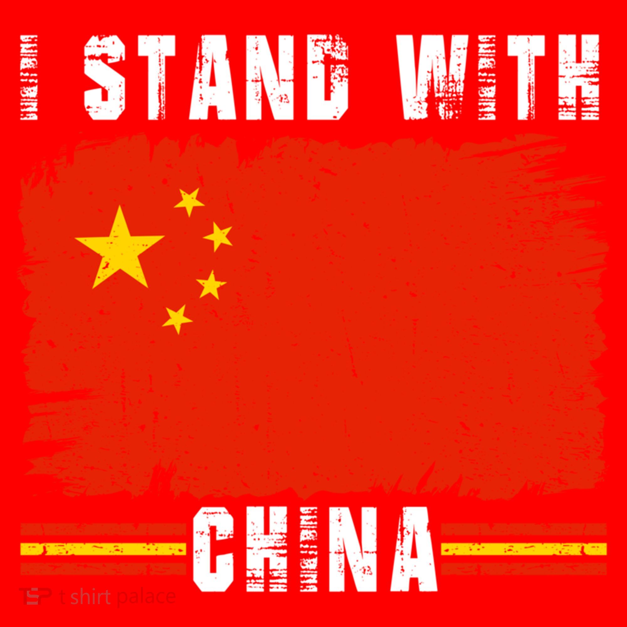I Stand With China Flag Chinese Flag Great Gift Santa Hat