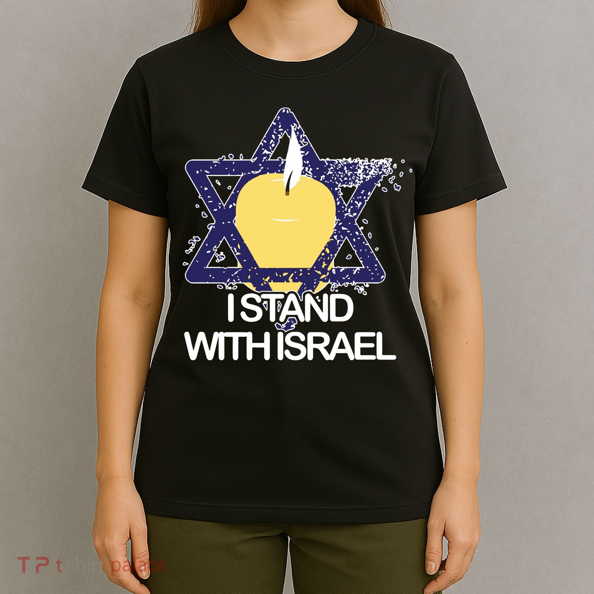 I Stand With Israel Jewish Sweater Israeli T-Shirt