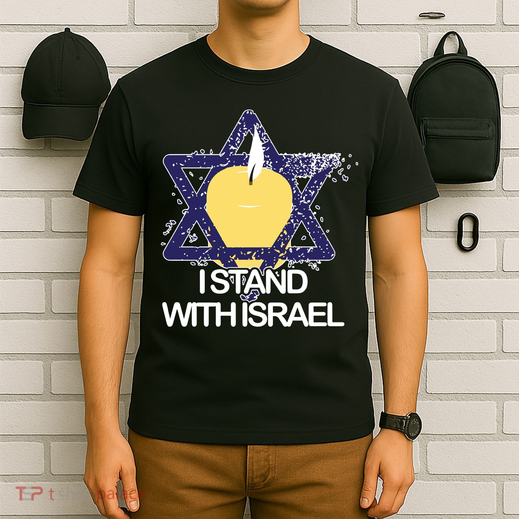 I Stand With Israel Jewish Sweater Israeli T-Shirt