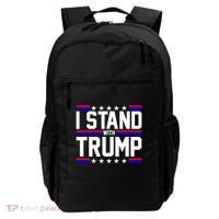 I Stand With Trump Usa Election Backpack thumb 0