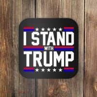 I Stand With Trump Usa Election Coaster thumb 0