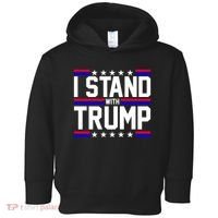 I Stand With Trump Usa Election Toddler Hoodie thumb 0
