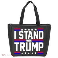 I Stand With Trump Usa Election Tote Bag thumb 0