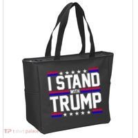 I Stand With Trump Usa Election Tote Bag thumb 2