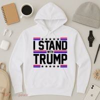 I Stand With Trump Usa Election Hoodie thumb 3
