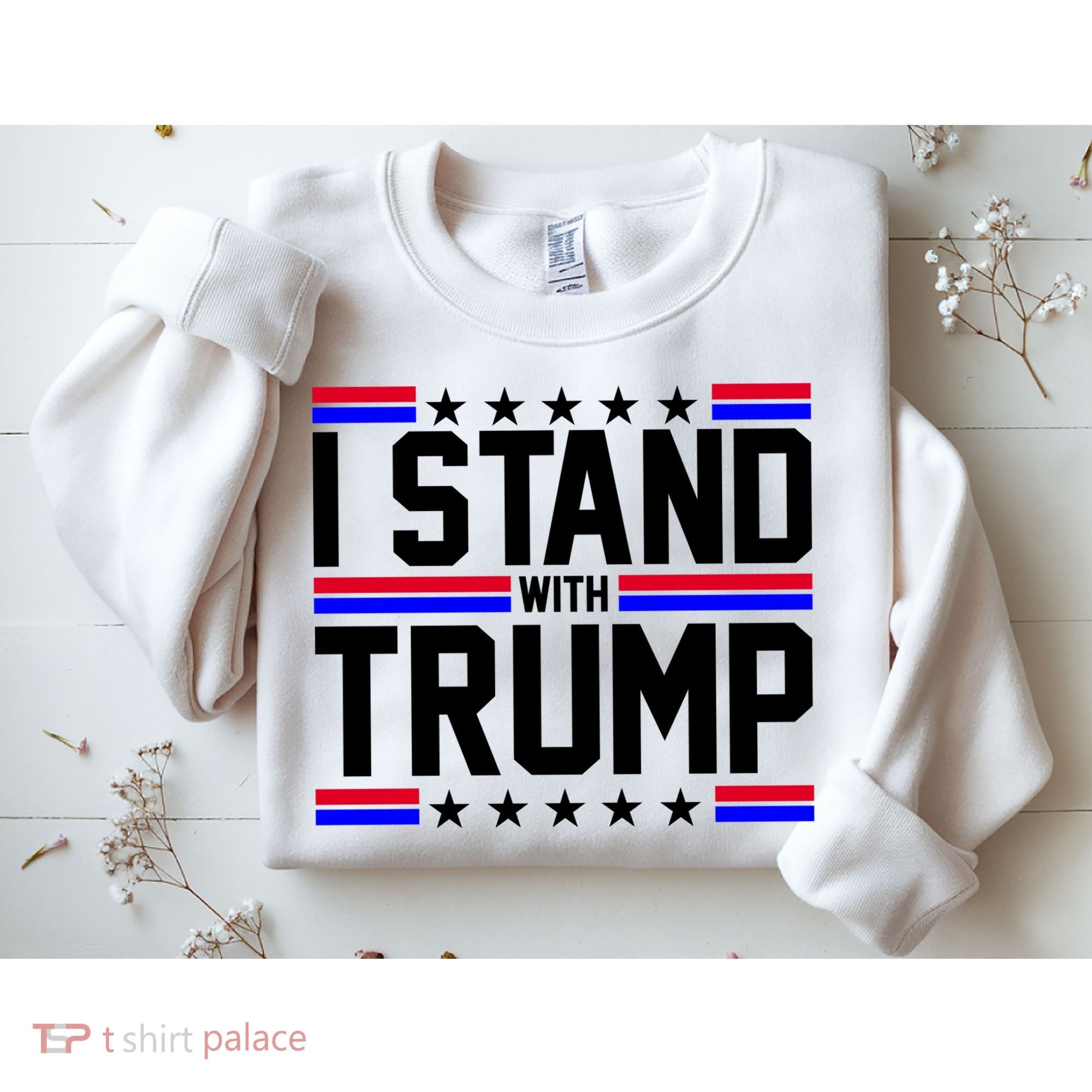 I Stand With Trump Usa Election Sweatshirt