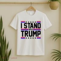 I Stand With Trump Usa Election T-Shirt thumb 2
