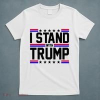 I Stand With Trump Usa Election T-Shirt thumb 5