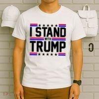 I Stand With Trump Usa Election T-Shirt thumb 6