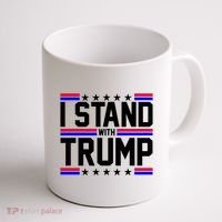 I Stand With Trump Usa Election Coffee Mug thumb 1