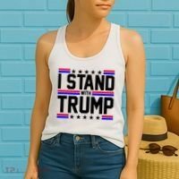 I Stand With Trump Usa Election Women's Tank Top thumb 2