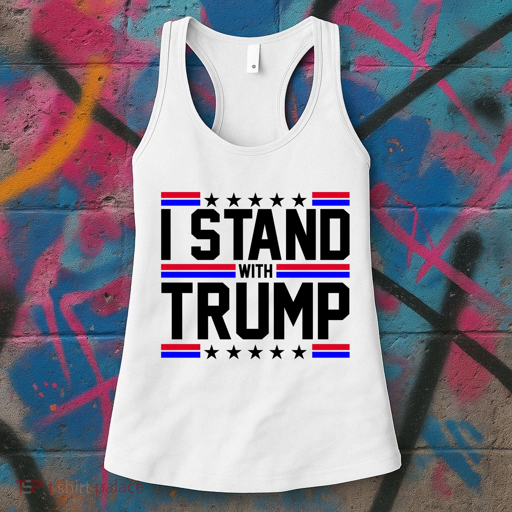 I Stand With Trump Usa Election Women's Tank Top