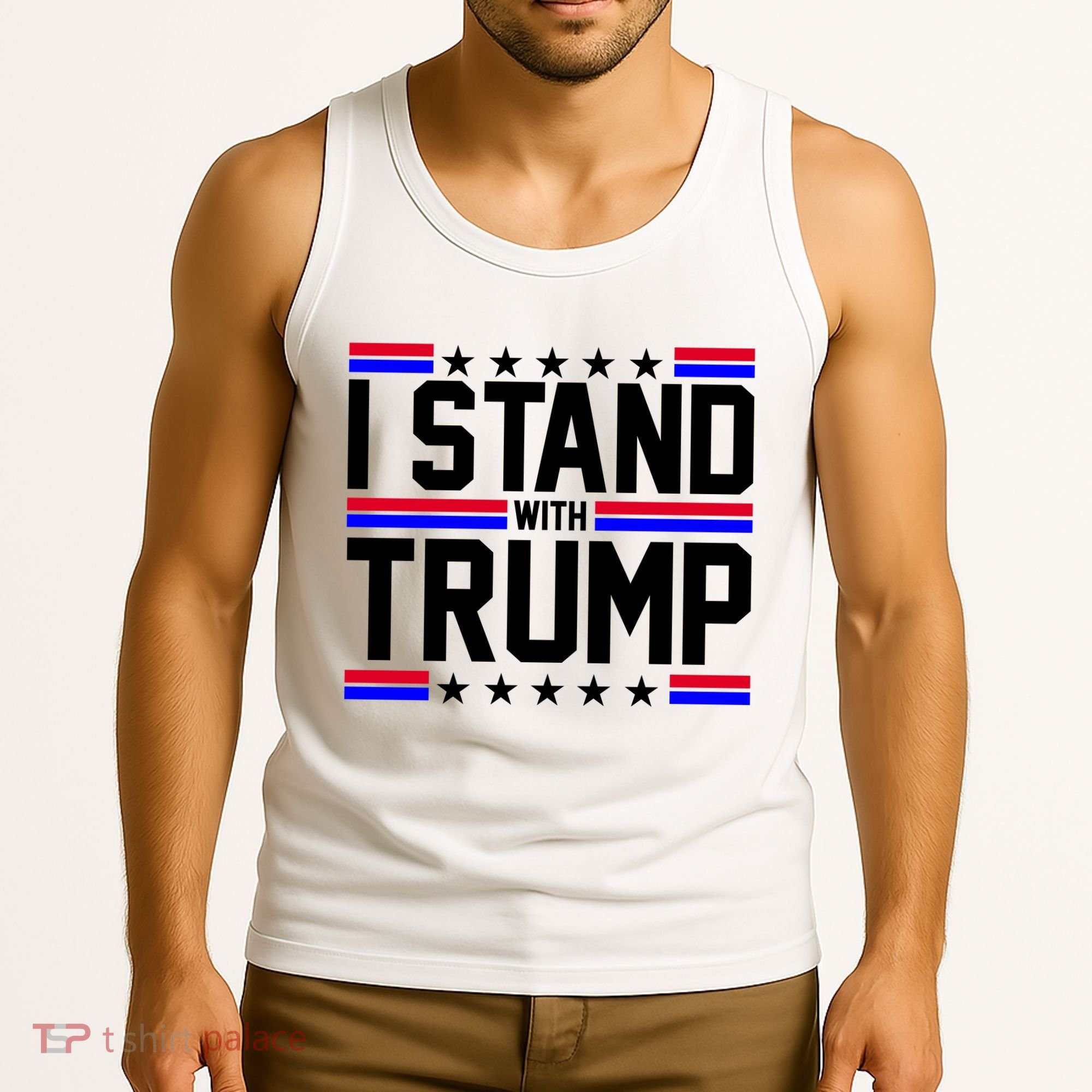 I Stand With Trump Usa Election Tank Top
