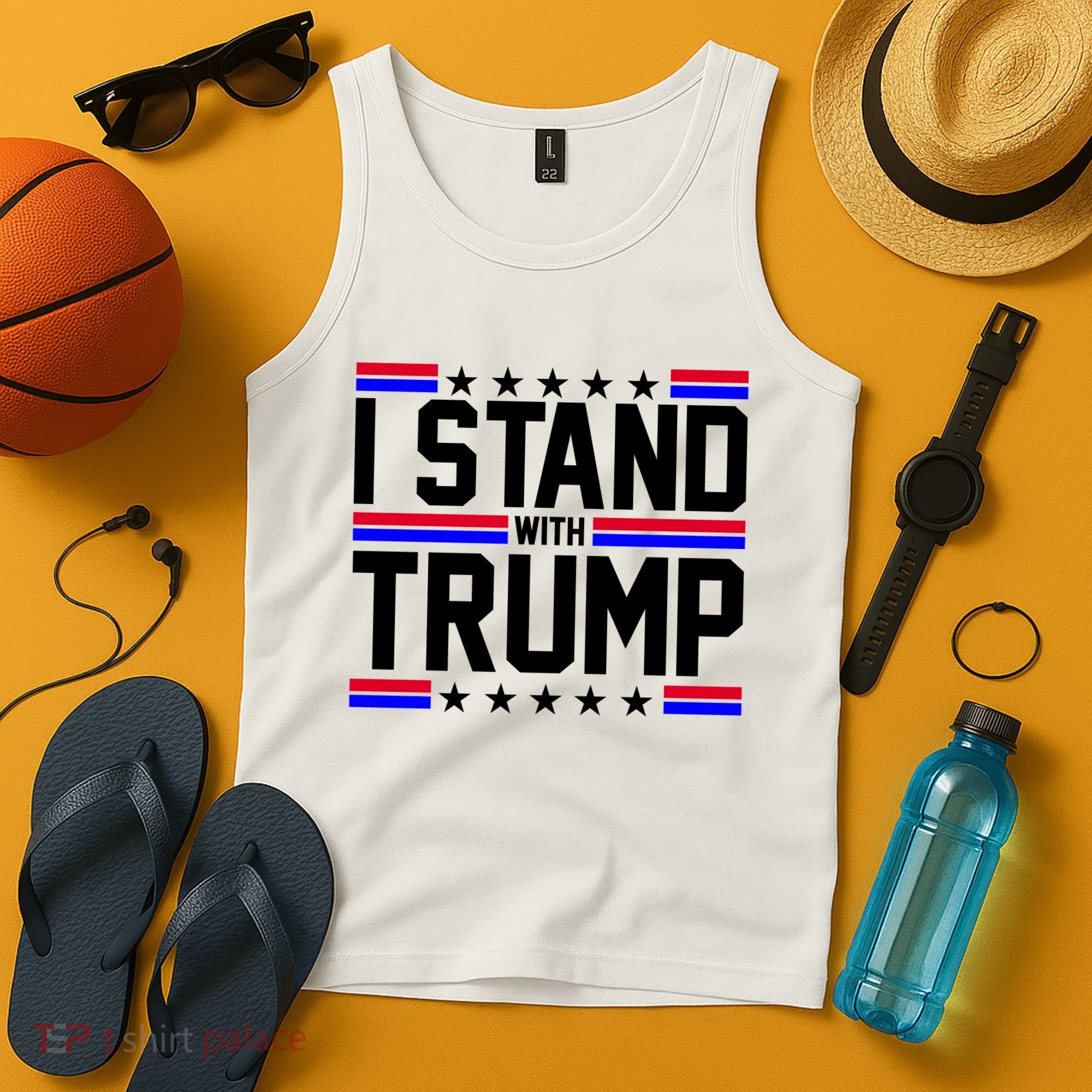 I Stand With Trump Usa Election Tank Top