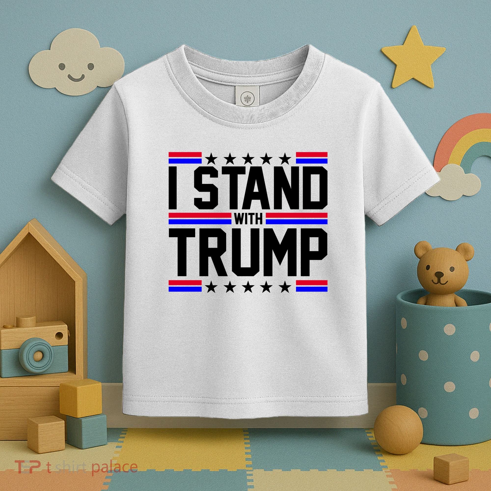 I Stand With Trump Usa Election Toddler T-Shirt