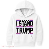 I Stand With Trump Usa Election Kids Hoodie thumb 0