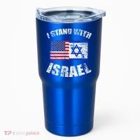 I Stand With Israel Tumbler thumb 0