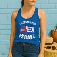 I Stand With Israel Women's Tank Top thumb 2