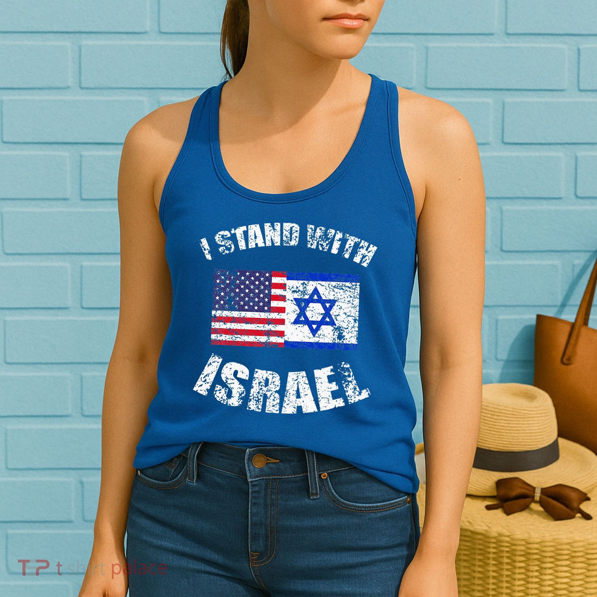 I Stand With Israel Women's Tank Top