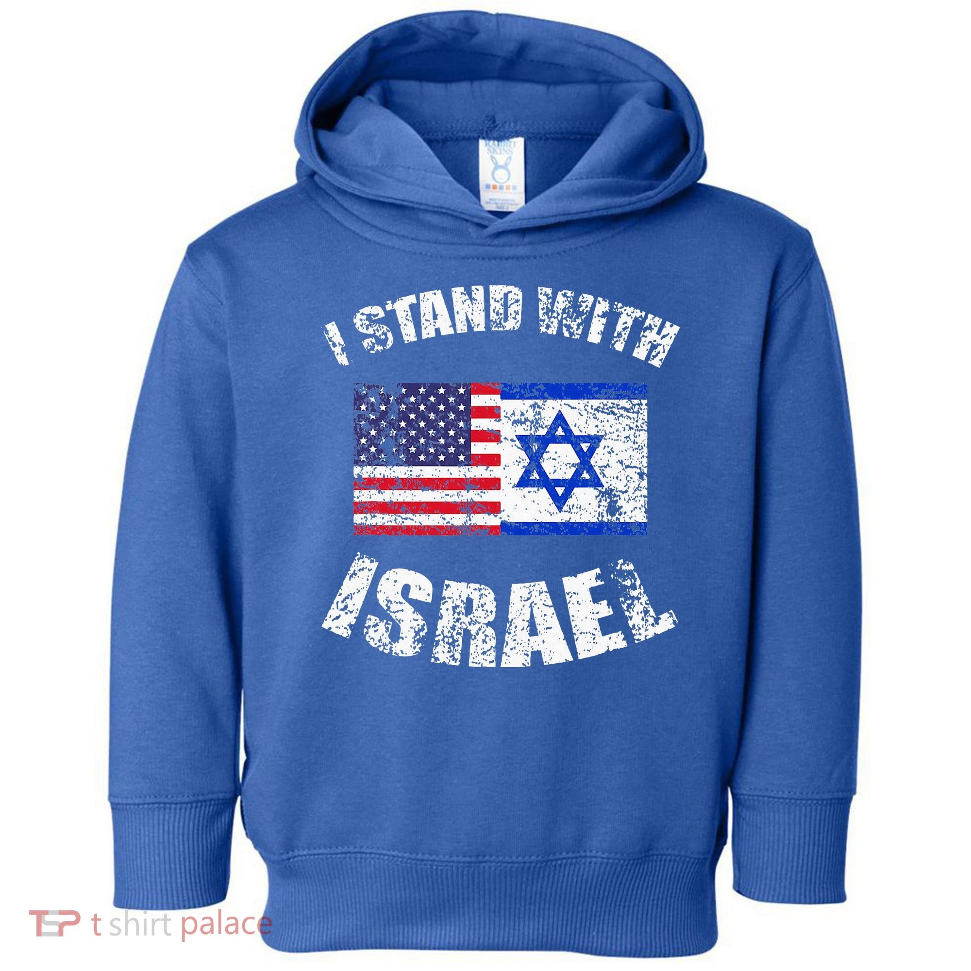 I Stand With Israel Toddler Hoodie