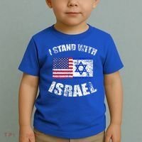 I Stand With Israel Toddler T-Shirt thumb 2