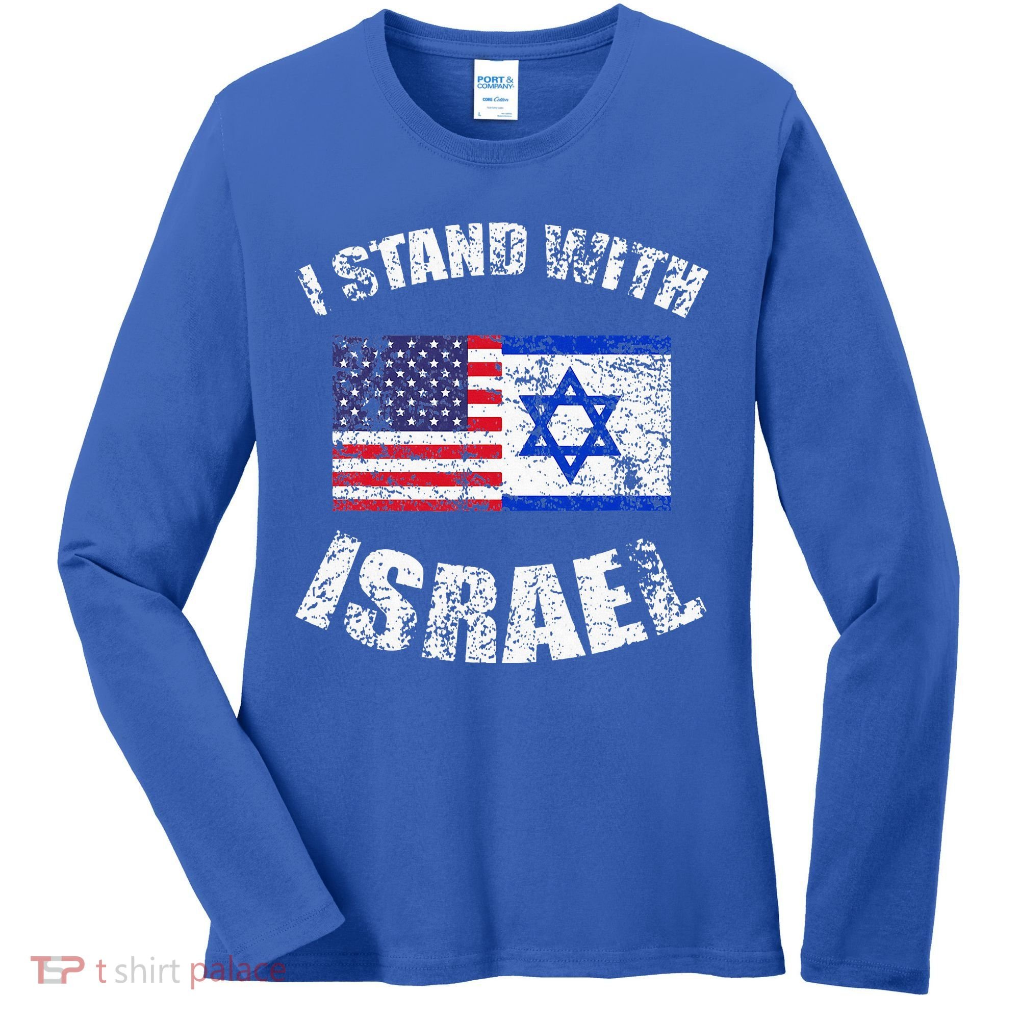 I Stand With Israel Women's Long Sleeve Shirt