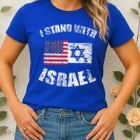 I Stand With Israel Women's T-Shirt thumb 2