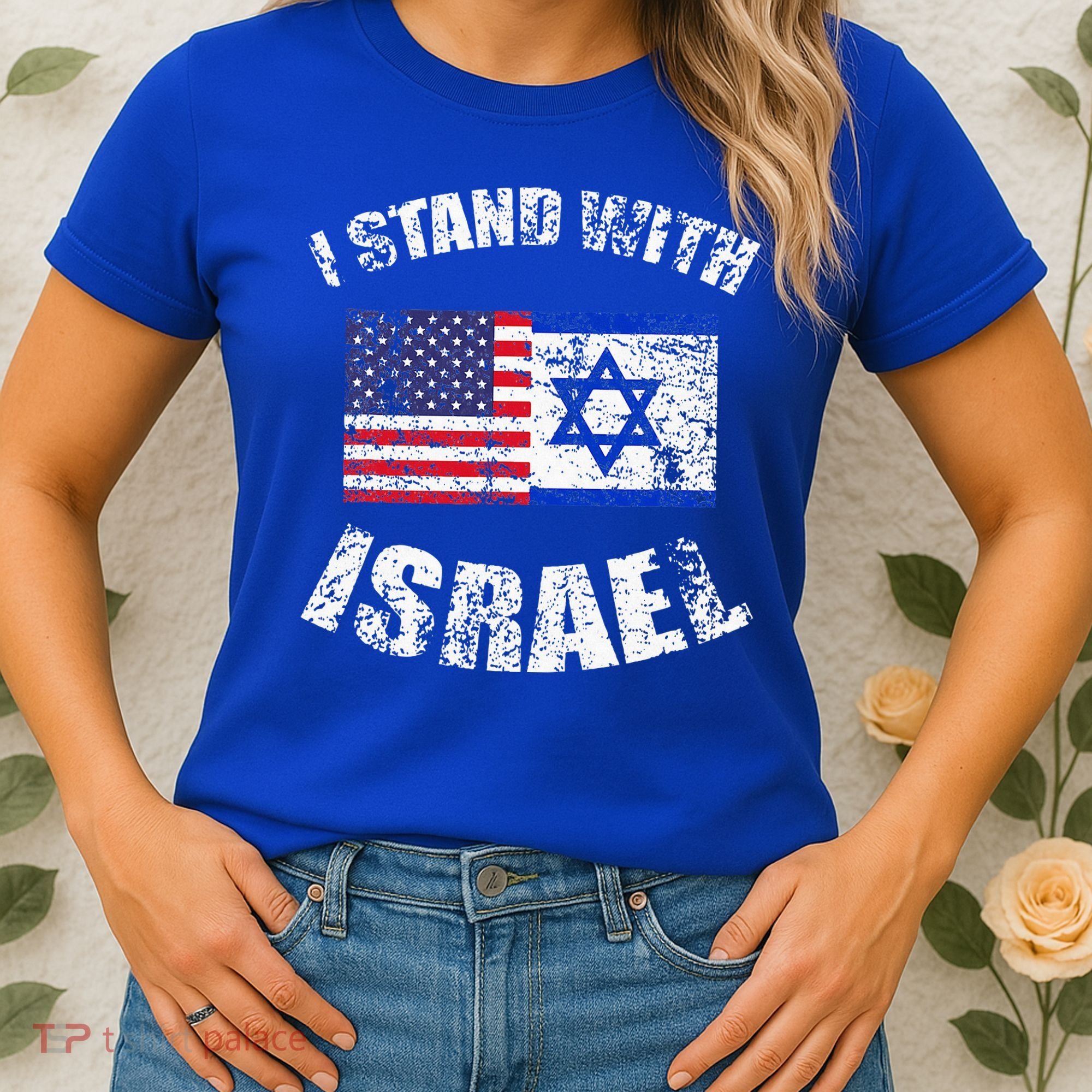 I Stand With Israel Women's T-Shirt