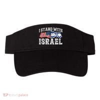 I Stand With Israel American Flag Visor thumb 0