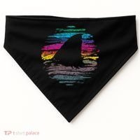 It's Shark Week Somewhere! USA-Made Doggie Bandana thumb 0