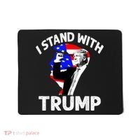 I Stand With Trump American Flag Mousepad thumb 0