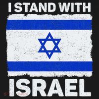 I Stand With Israel Israel Flag Patriotic Israel Women's Hoodie thumb 2
