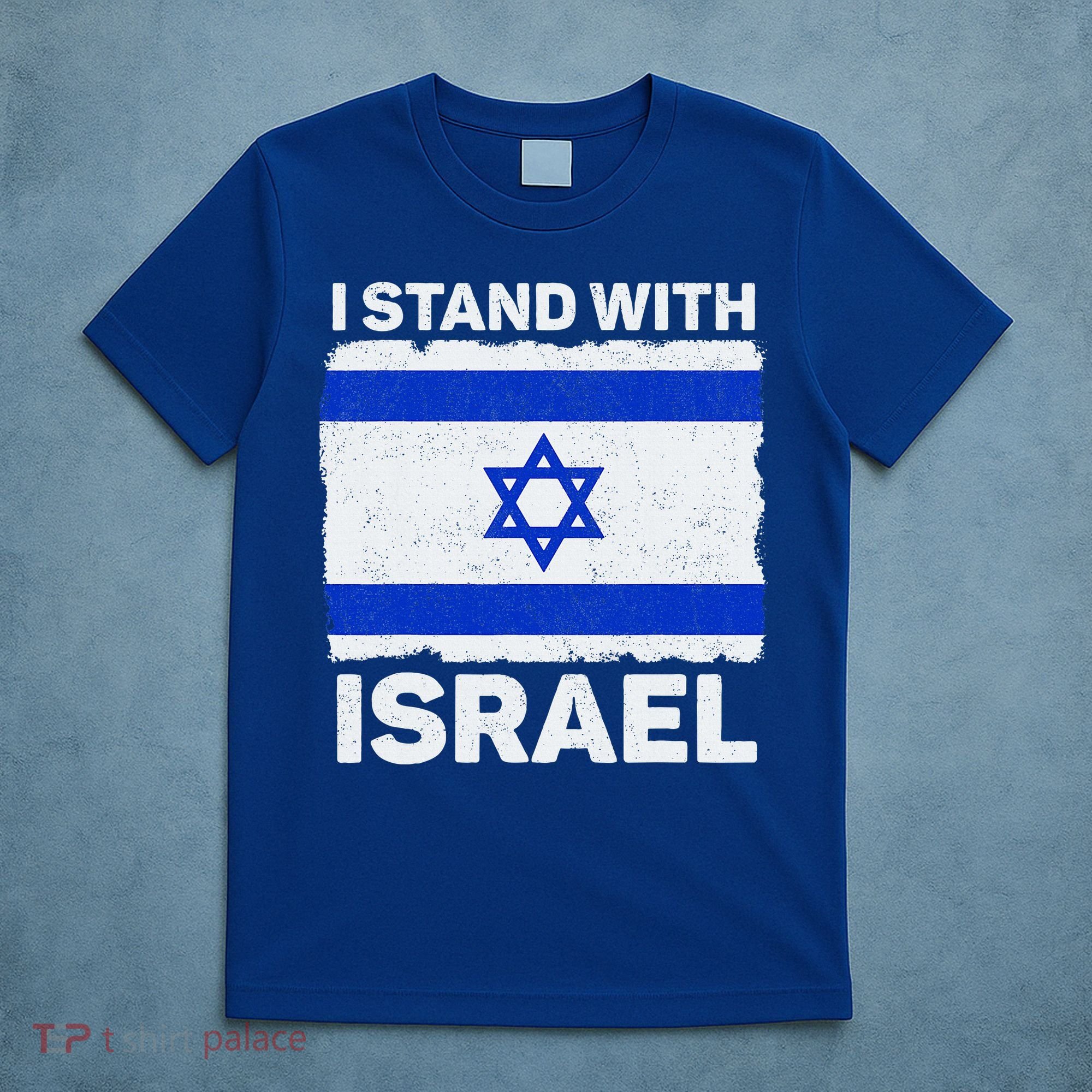 I Stand With Israel Israel Flag Patriotic Israel T-Shirt