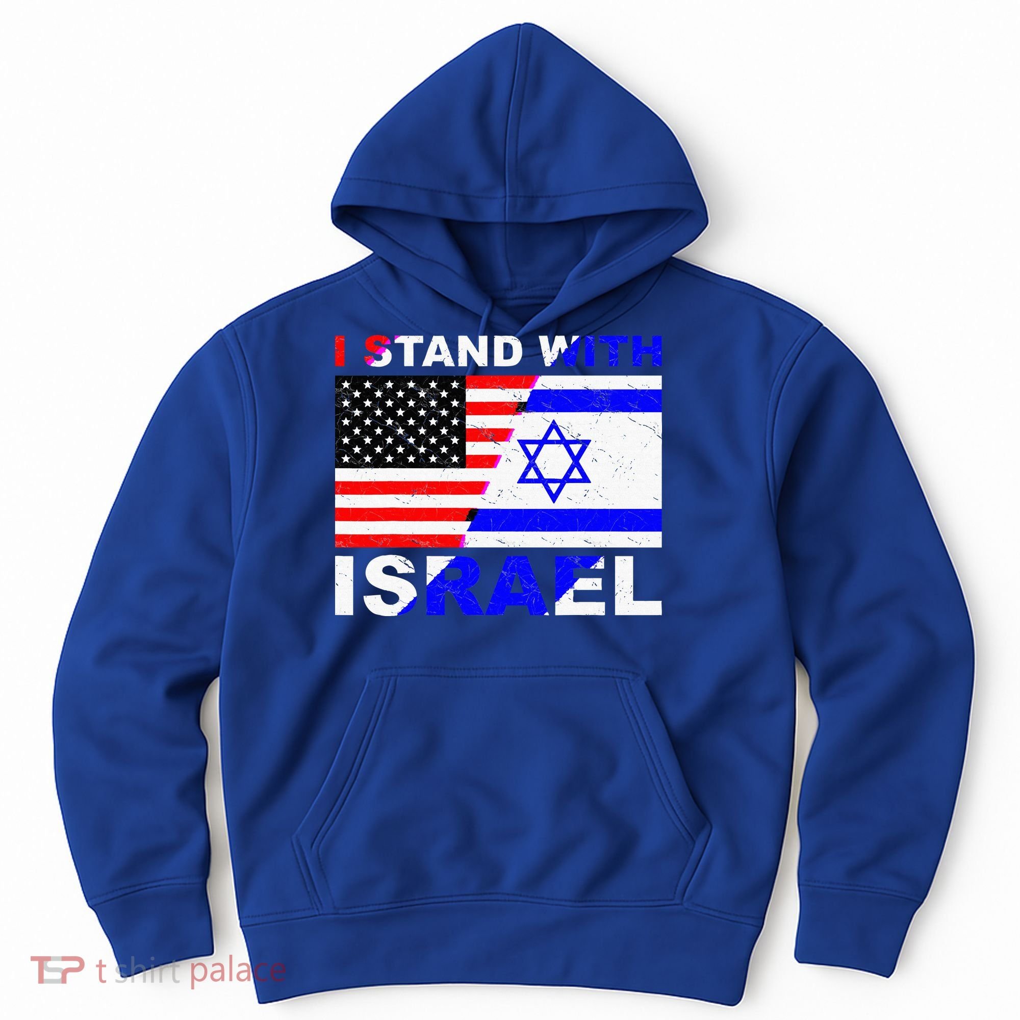 I Stand With Israel Israeli Palestinian Conflict Pro Israel Hoodie