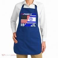 I Stand With Israel Israeli Palestinian Conflict Pro Israel Apron thumb 2