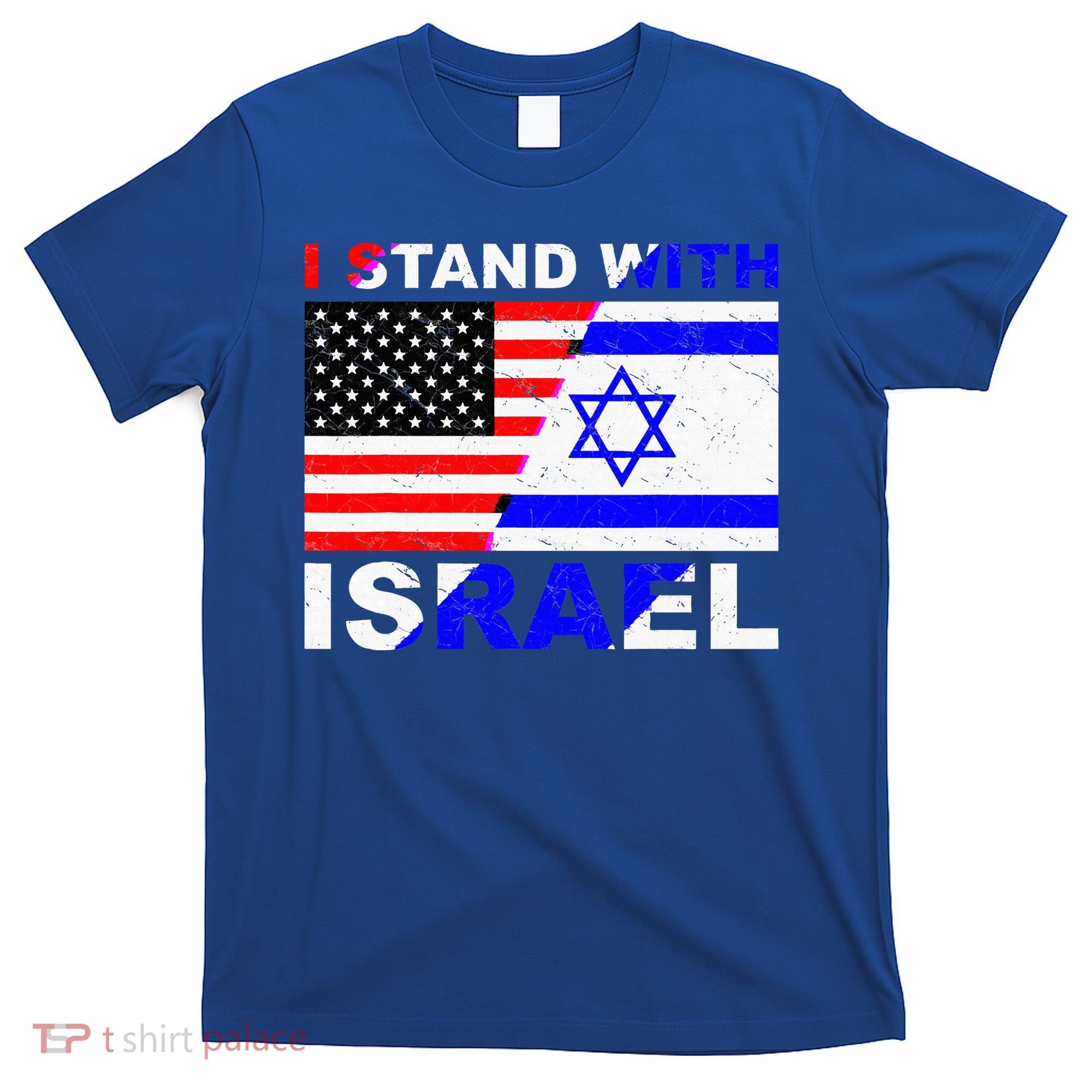 I Stand With Israel Israeli Palestinian Conflict Pro Israel T-Shirt