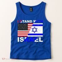 I Stand With Israel Israeli Palestinian Conflict Pro Israel Tank Top thumb 2