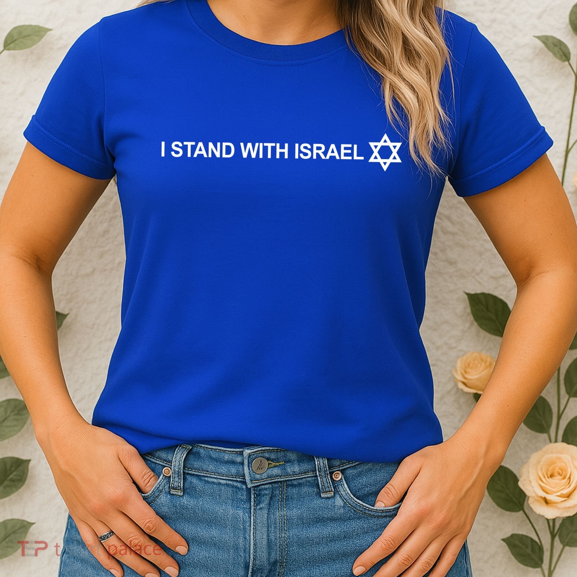 I Stand With Israel Women's T-Shirt