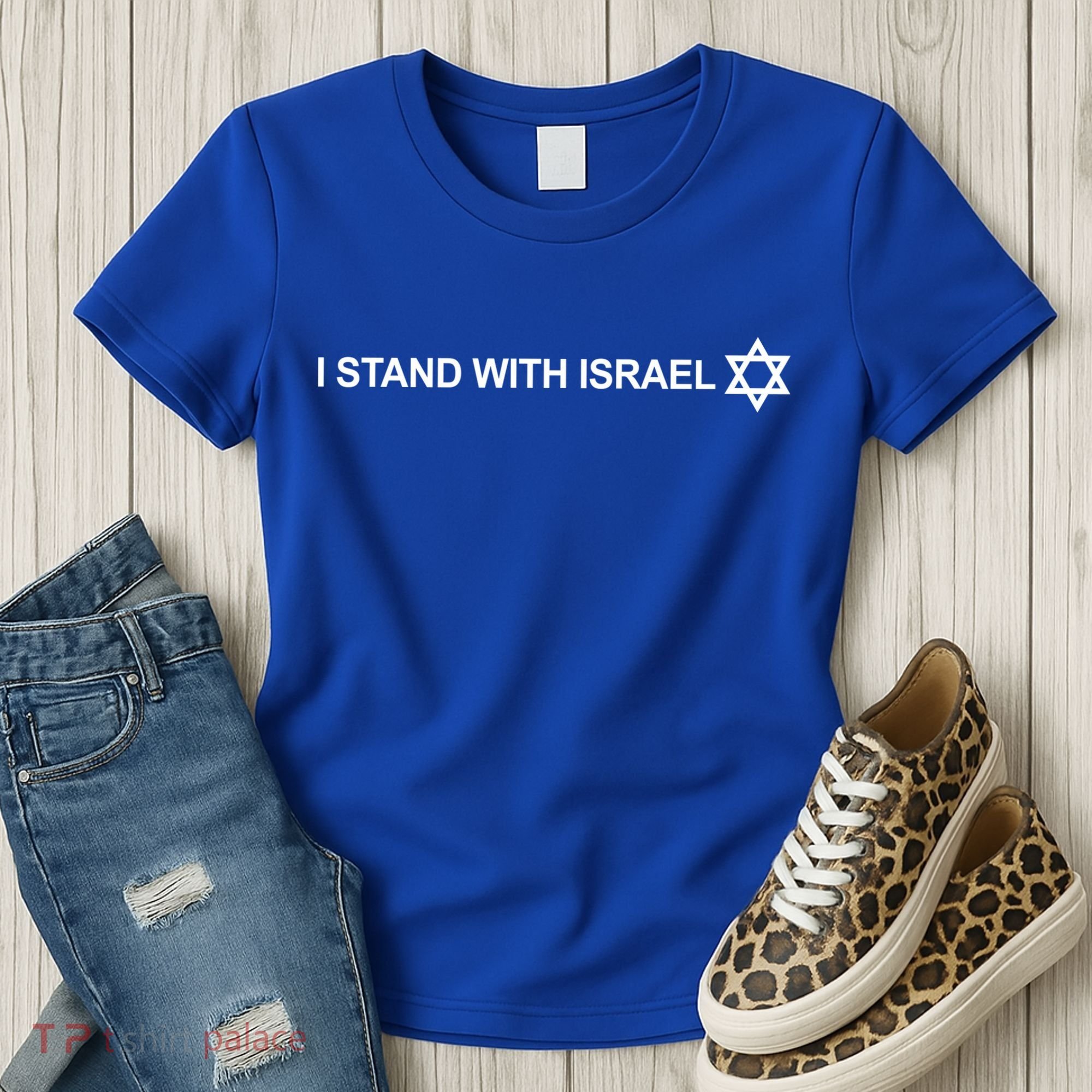 I Stand With Israel Women's T-Shirt