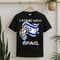 I Stand With Israel Support Israel Love Israeli Brotherhood T-Shirt thumb 2