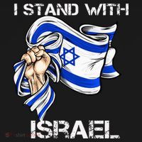 I Stand With Israel Support Israel Love Israeli Brotherhood Women's Hoodie thumb 2